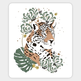 Leopard Boho Style Sticker